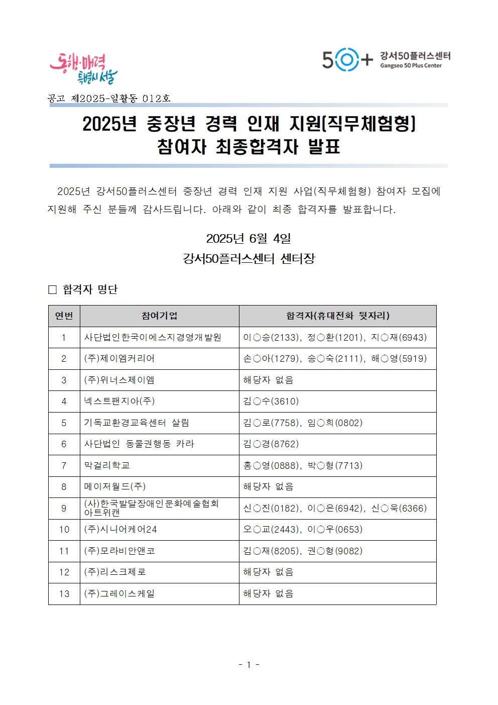 1.+2025년+중장년경력인재지원(직무체험형)사업+최종합격자+발표문001.jpg