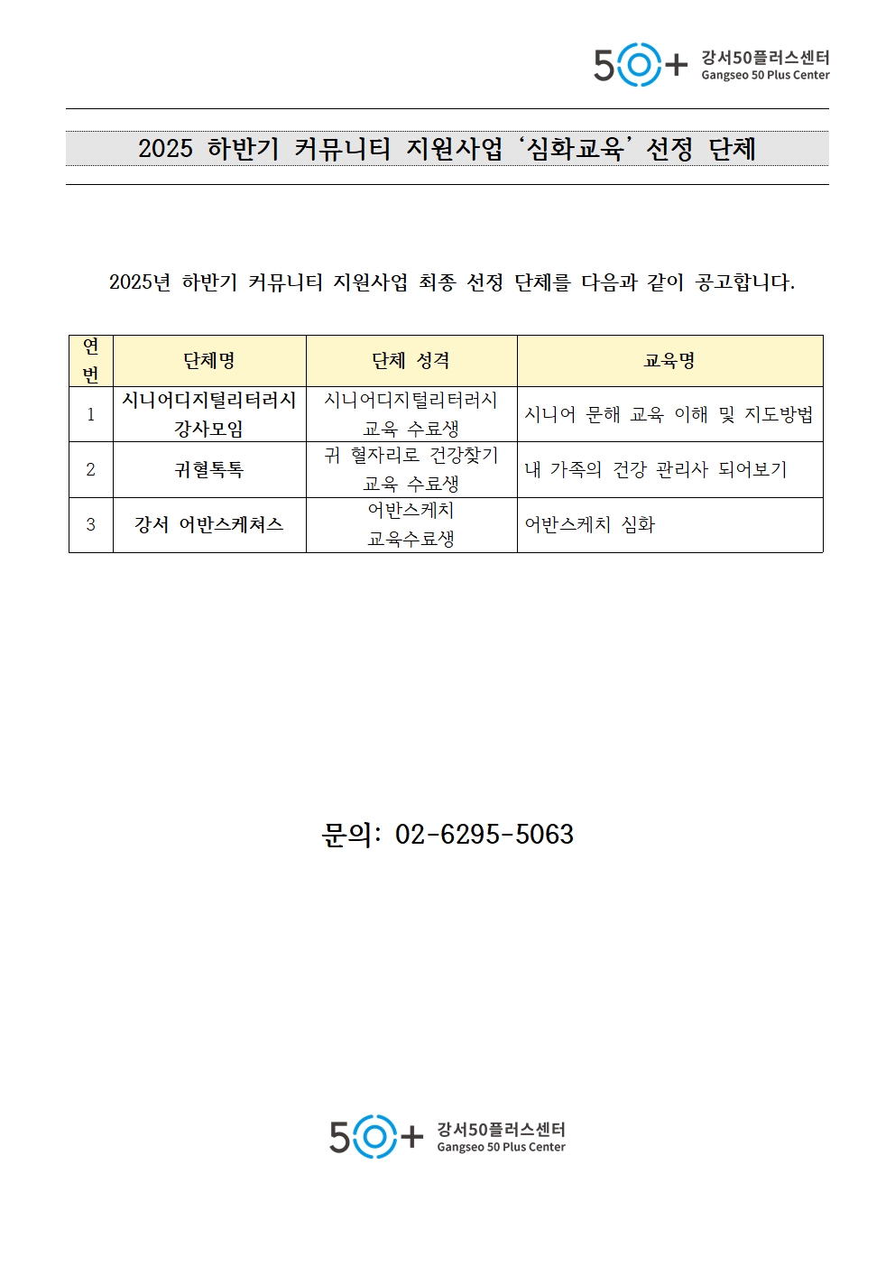 4.+2025+하반기+커뮤니티+심화교육+지원사업+최종선정+단체+결과+공고.jpg